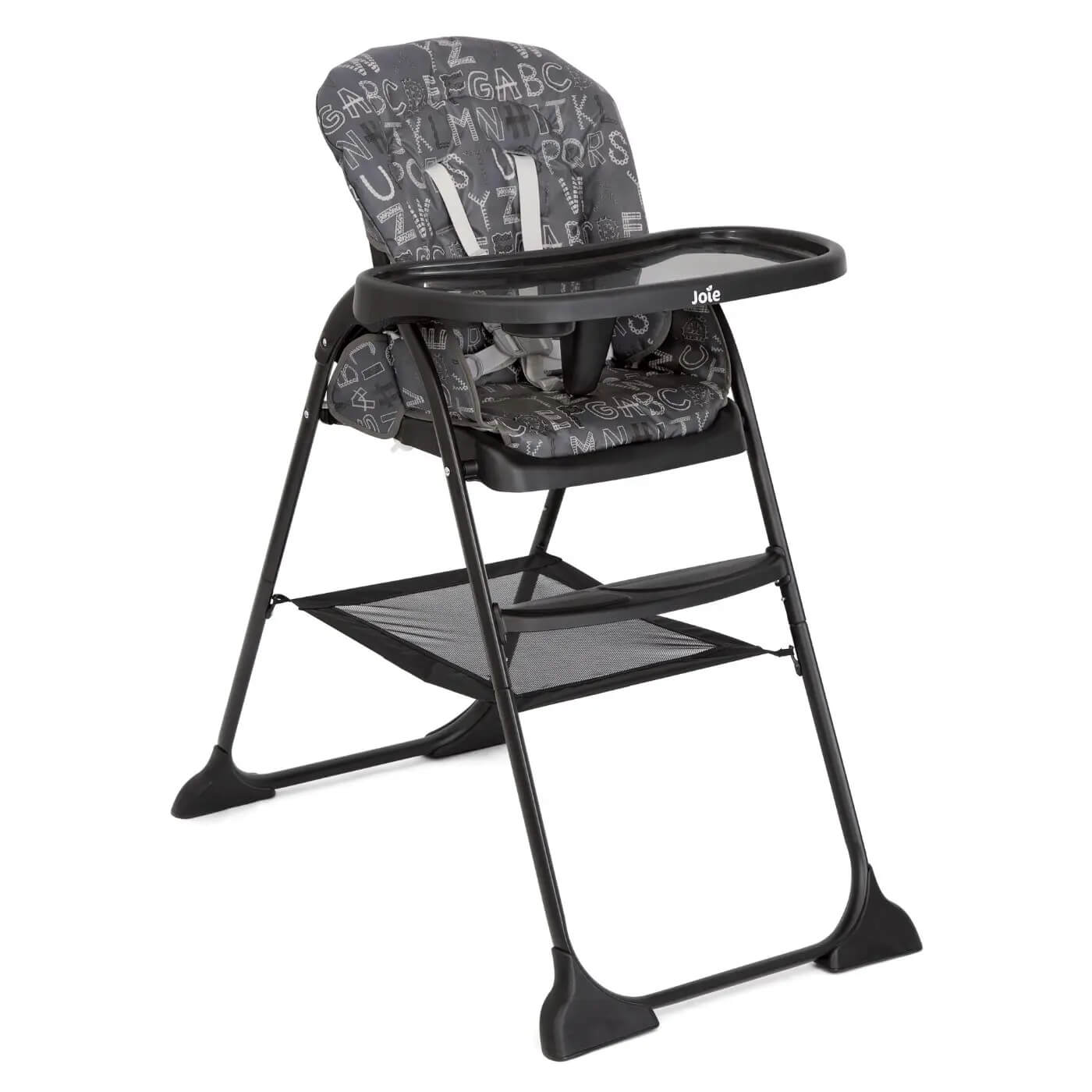 כיסא אוכל Joie Mimzy Snacker ABC Charcoal