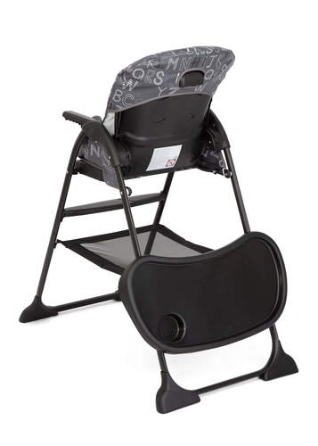 כיסא אוכל Joie Mimzy Snacker ABC Charcoal