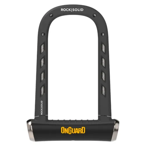 מנעול פרסה OnGuard 14mm RockSolid 8590 – עמיד בפני חיתוך דיסק