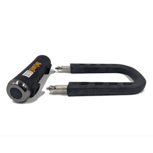 מנעול פרסה OnGuard 14mm RockSolid 8590 – עמיד בפני חיתוך דיסק