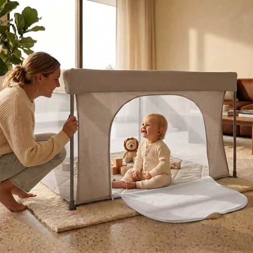 מתחם פעילות ולול מרווח מתקפל 125X125 ס