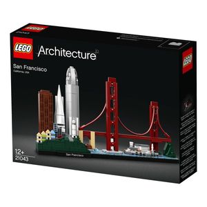לגו ארכיטקטורה סאן פרנסיסקו - 21043 Lego Operation TagLego
