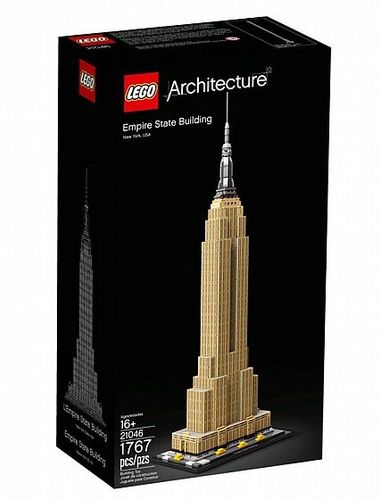 לגו ארכיטקטורה בניין אמפייר סטייט ניו יורק - LEGO Architecture Empire State Building 21046