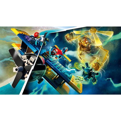 לגו צד האפל - מטוס -  70429 LEGO El Fuego's Stunt Plane