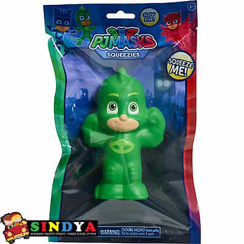 מסכות PJ מסחטות צעצוע של לחיצה על שממית ירוקה