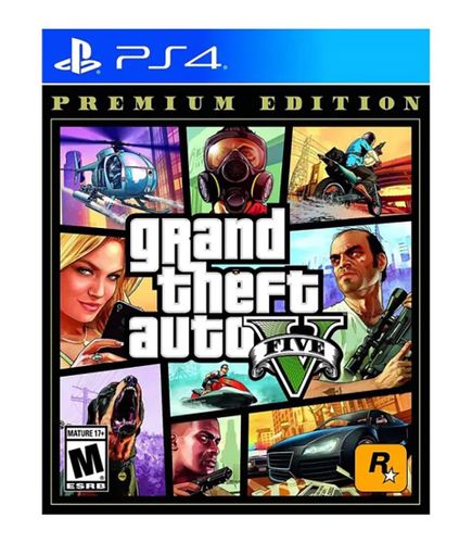 PS4 GTA 5 PREMIUM EDITION