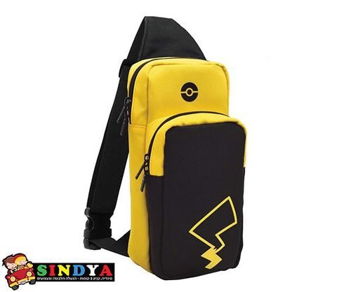 תיק גב HORI NINTENDO SWITCH ADVENTURE PACK TRAVEL SLING BAG POKEMON PIKACHU