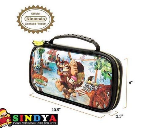 נרתיק נשיאה דונקי קונג Bigben Deluxe Travel ל- Nintendo Switch