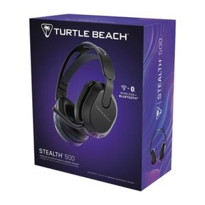 אוזניות אלחוטיות גיימינג שחורות - Turtle Beach Stealth 500 Gen 3 PC
