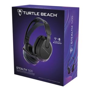 אוזניות אלחוטיות גיימינג שחורות - Turtle Beach Stealth 500 Gen 3 PS4/PS5