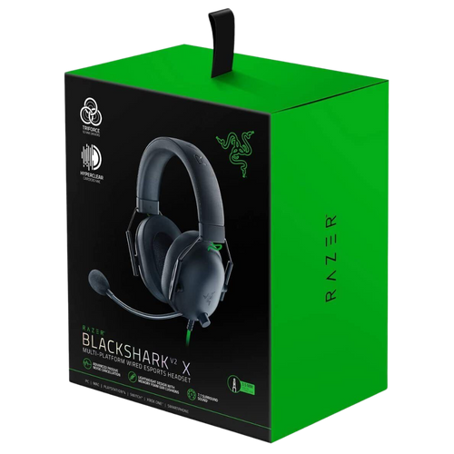 אוזניות אלחוטיות ראזור בלאק שארק וי 2 אקס - RAZER BLACKSHARK V2 X