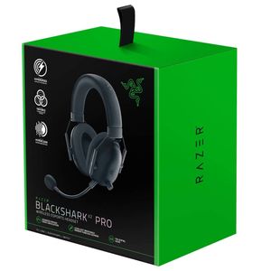 אוזניות אלחוטיות ראזור בלאק שארק וי 2 פרו - RAZER WIRELESS HEADPHONES BLACKSHARK V2 PRO
