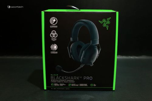 אוזניות אלחוטיות ראזור בלאק שארק וי 2 פרו - RAZER WIRELESS HEADPHONES BLACKSHARK V2 PRO