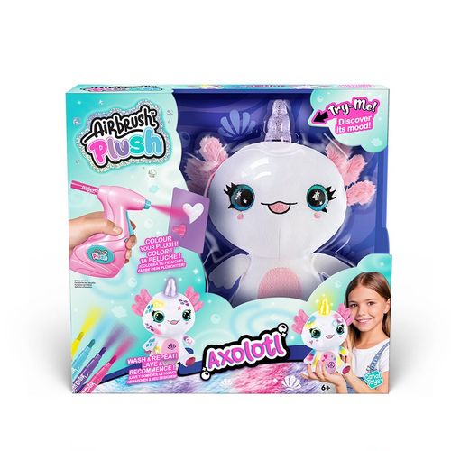 קאנאל - בובה לעיצוב וקישוט אקסלוטל - Air Brush Plush