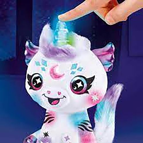 קאנאל - בובה לעיצוב וקישוט חד קרן קוסמי - Air Brush Plush