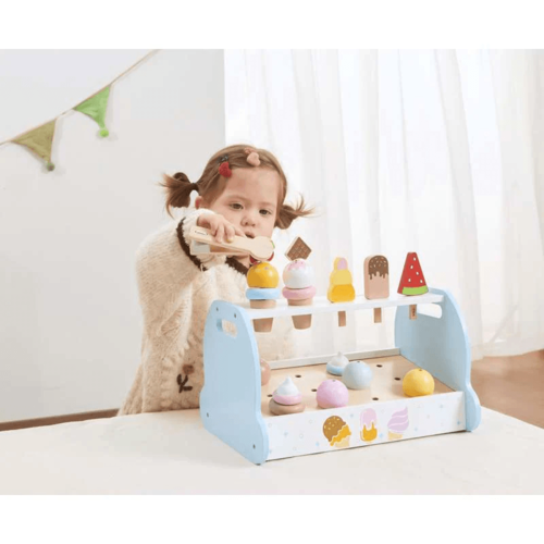 גלידריה מעץ לילדים