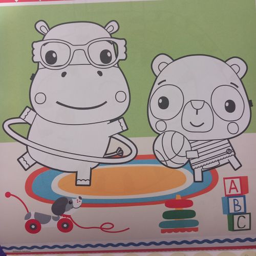 פישר פרייס - צובעים ולומדים מ 1-10 - Fisher Price 7203