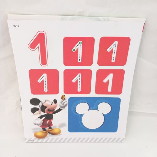 חוברת צביעה מיקי מאוס יסודות החשבון 1-10 - קידו בוקס 9212