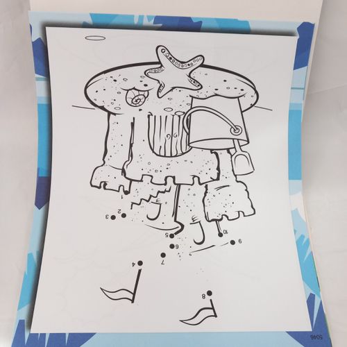 אלבום צביעה ממספר למספר 1-10 - קידו בוקס 5046