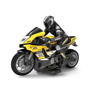 אופנוע ספורט סוללות נטענות + שלט - Machina Moto Racer Sport 1:10