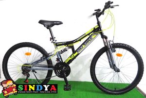 אופניים 20" BIG BIKE שלדה ברזל 21 הילוכים שחור בולם קדמי ואחורי