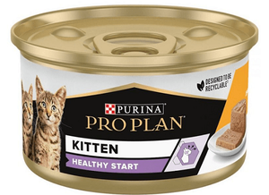 שימורי פרו פלאן גורים עוף 85 גרם | Pro Plan Kitten Chicken Formula 85g