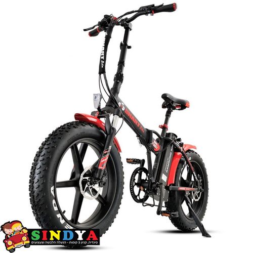 אופניים חשמליים ביג פוט עם שיכוך מלא Smart Bike Big Foot CST 48V/20A