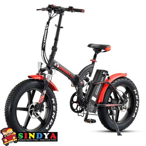 אופניים חשמליים ביג פוט עם שיכוך מלא Smart Bike Big Foot CST 48V/20A