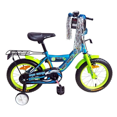 אופניים BMX BIG BIKE מידה 14 לגיל 4 שנים ומעלה