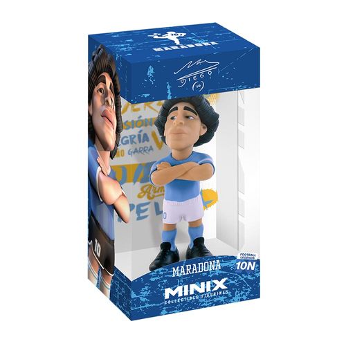 פסלון אספנות MINIX כדורגל - מארדונה - נאפולי 10N