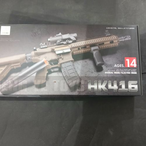 רובה ג'ל אוטומט סוללה נטענת - Gel blaster HK416
