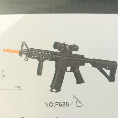 רובה ג'ל חשמלי   גודל 80 ס''מ - M4A1 SUBMACHINE  GUN