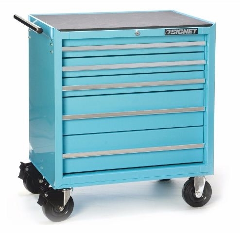 עגלת עבודה 5 מגירות  B-585 כחול