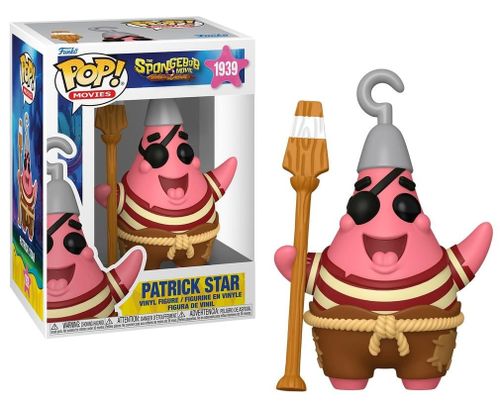 פופ - בוב ספוג הסרט פטריק הכוכב - Funko POP Patricio Una Nueva Aventura Pirata 1939