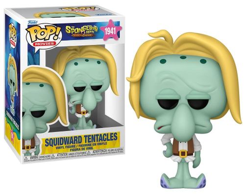 פופ - בוב ספוג הסרט סקווידוויד -  Pop SpongeBob SquarePants  Vinyl  Squidward Tentacles # 1941