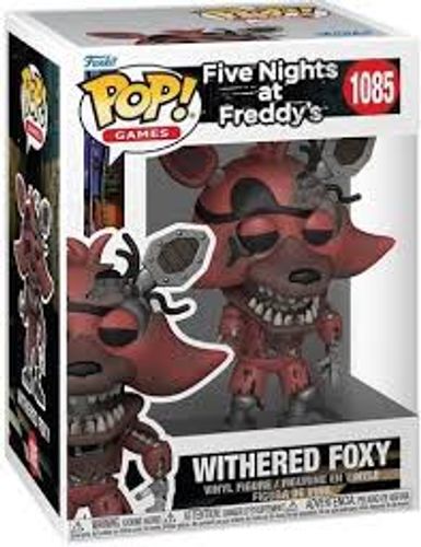 פופ - בובת פופ  פייב נייט אט פרדי פוקסי כחוש - Five Nights at Freddy's Withered Foxy #1085