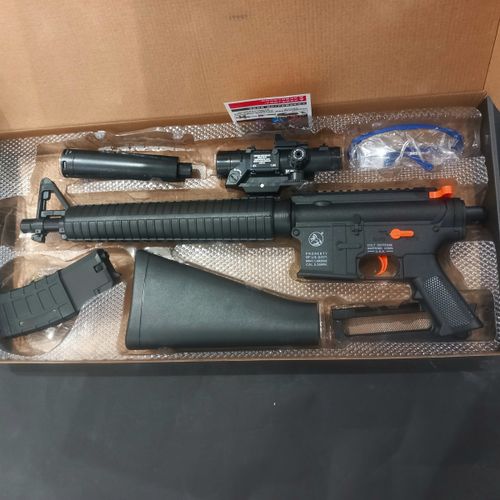 רובה ג'ל אוטומט סוללה נטענת -  Gel blaster M16 OPERATION MANUALFOR
