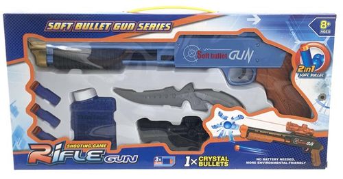 רובה ג'ל וחיצי ספוג - SOFT BULLET GUN SERIES