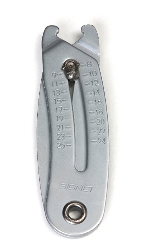 מדיד למדידת ברגים + מחזיק מ