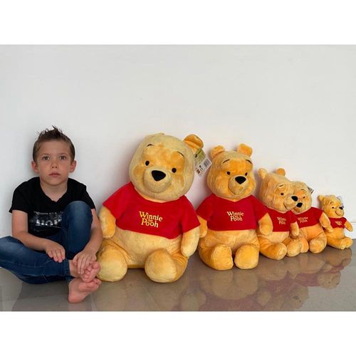 בובת פרווה פו הדב 30 סמ - WINNIE THE POOH