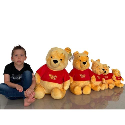 בובת בד פו הדב 43 סמ - WINNIE THE POOH