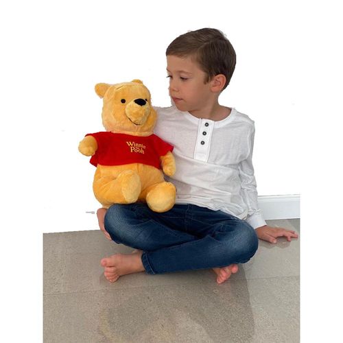 בובת בד פו הדב 43 סמ - WINNIE THE POOH