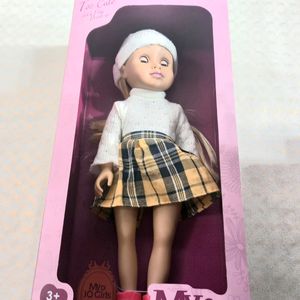 בובה בלבוש אופנתי עיניים זזות - 2231  MY JO GIRLS