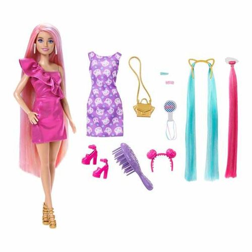 ברבי - סטייליסטית בובת חתול -  BARBIE HKT95