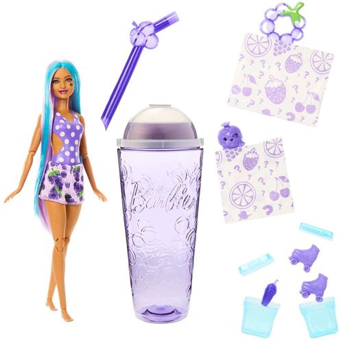 ברבי - בובה מסדרת פירות מתוקים - ענבים - Barbie HNW44