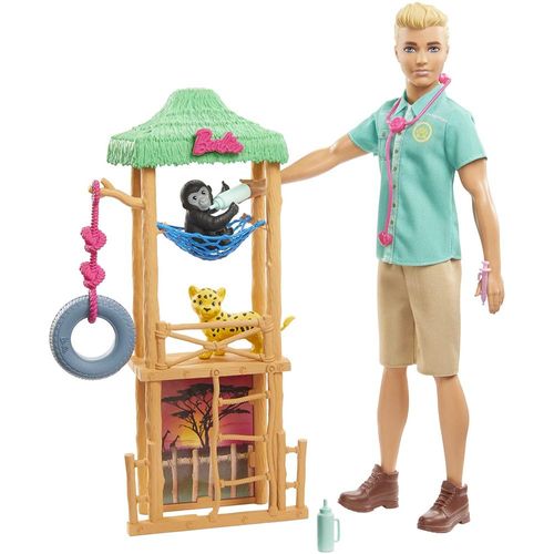 ברבי - בובת קן קריירה מאלף חיות - Barbie GJM33