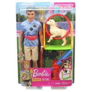 ברבי - בובת קן קריירה מאלף חיות - Barbie GJM34