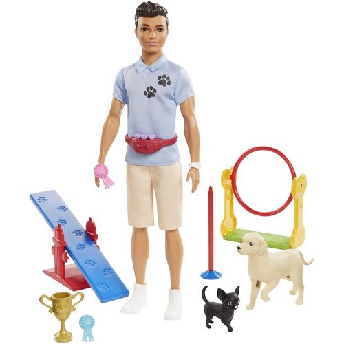 ברבי - בובת קן קריירה מאלף חיות - Barbie GJM34