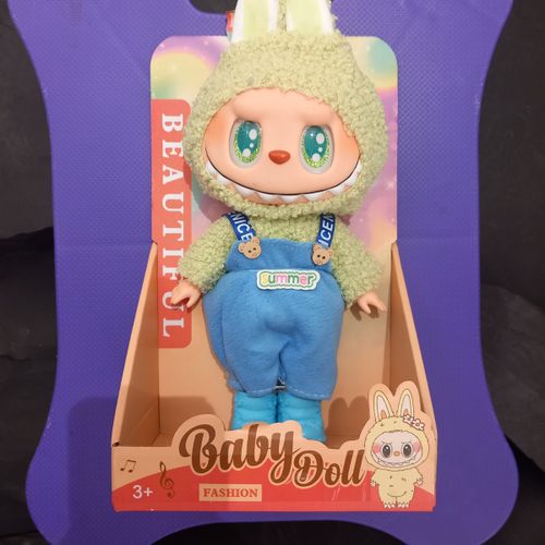 לבובו - דמות תואם לבובו שר שיר לבובו - LABUBU BABY DOLL