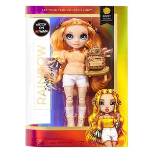 ריינבו היי - בובת אופנה פופי רואן 22 ס"מ - RAINBOW Junior High Poppy Rowan
